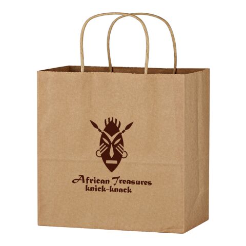 Kraft Paper Brown Wine Bag - 13&quot; x 13&quot; Beige | No Imprint | not available | not available