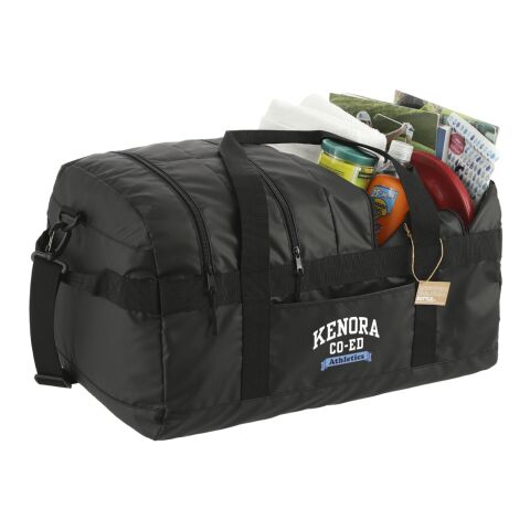 NBN Recycled Outdoor Quad Pocket 60L Duffel Black | No Imprint | not available | not available