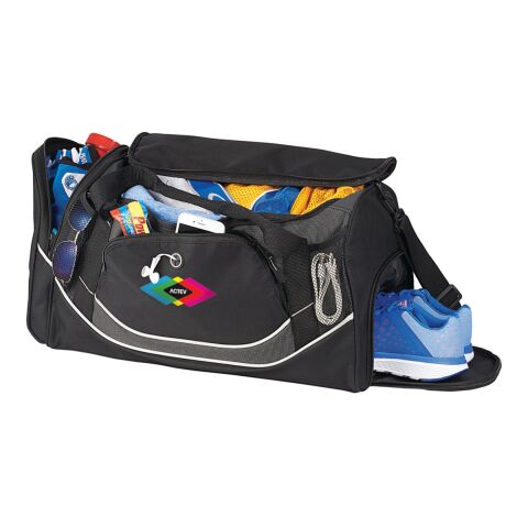 Dunes 21&quot; Deluxe Sport Duffel Bag Standard | Black | No Imprint | not available | not available