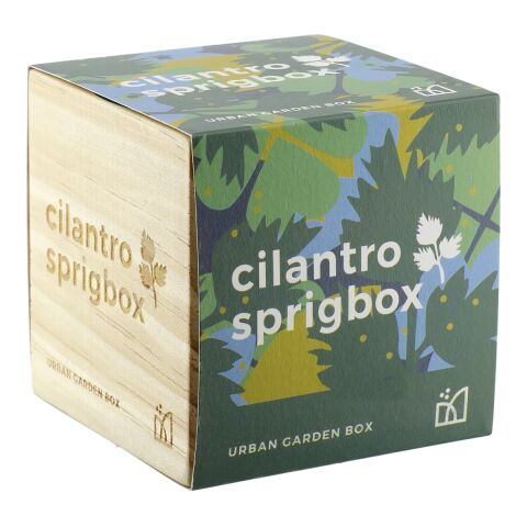 Sprigbox Cilantro Grow Kit Standard | Wood | No Imprint | not available | not available