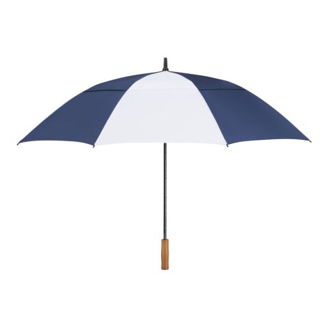 58" Recycled Golf Umbrella Navy-White