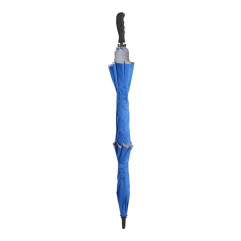 62&quot; RPET Golf Umbrella w/ Reflective Trim Royal Blue | No Imprint | not available | not available