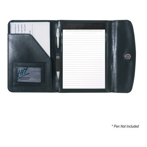 Leather Look 5&quot; x 7&quot; Portfolio Black | No Imprint | not available | not available