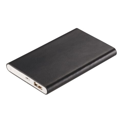 UL Listed Abruzzo 4,000 mAh Power Bank Black | No Imprint | not available | not available