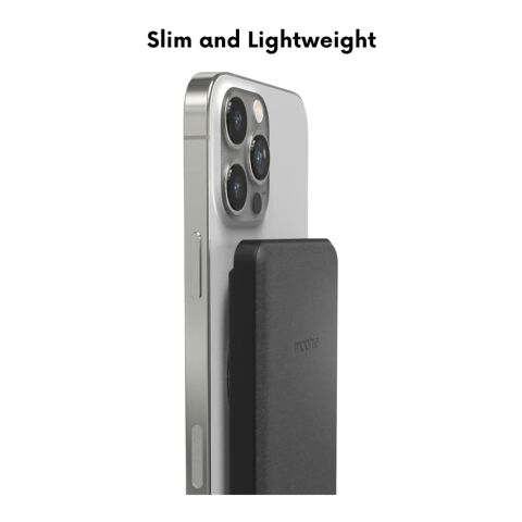 mophie® Snap+ Mini 5000 mAh Wireless Power Bank Onyx
