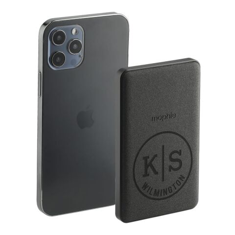 mophie® Snap+ Mini 5000 mAh Wireless Power Bank Standard | Black | No Imprint | not available | not available