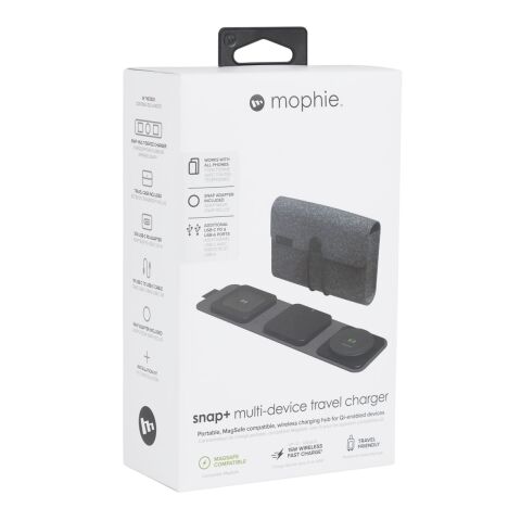 mophie® Snap + Multi-device Travel Charger Black | No Imprint | not available | not available