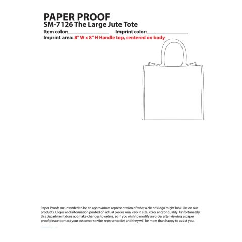 Large Jute Tote Black | No Imprint | not available | not available