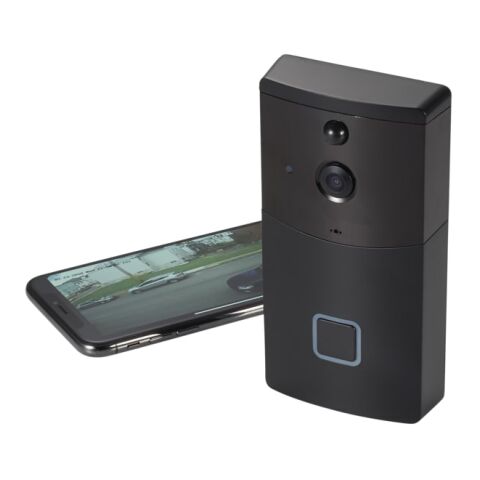 Smart Wifi Video Doorbell Black | No Imprint | not available | not available