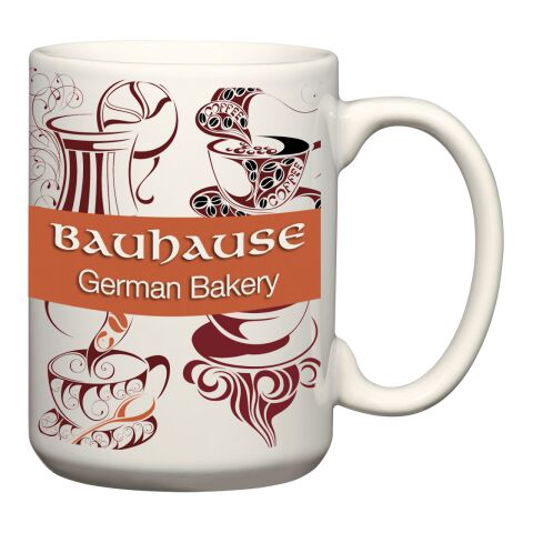 15 Oz. Full Color Mug  White | No Imprint | not available | not available