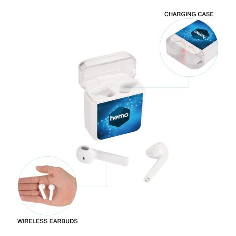 Braavos True Wireless Auto Pair Earbuds Transparent | No Imprint | not available | not available