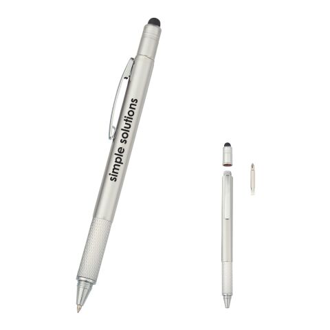Screwdriver Pen With Stylus Silver | No Imprint | not available | not available