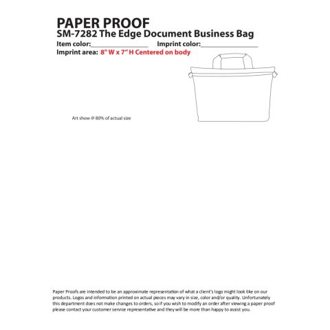 Edge Document Briefcase Black | No Imprint | not available | not available