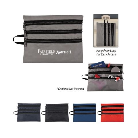 Tech Accessory Travel Bag Navy Blue | No Imprint | not available | not available