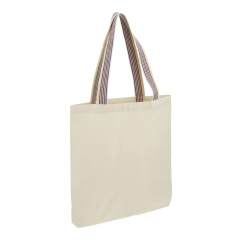 Rainbow Recycled 6oz Cotton Convention Tote Standard | Natural | No Imprint | not available | not available