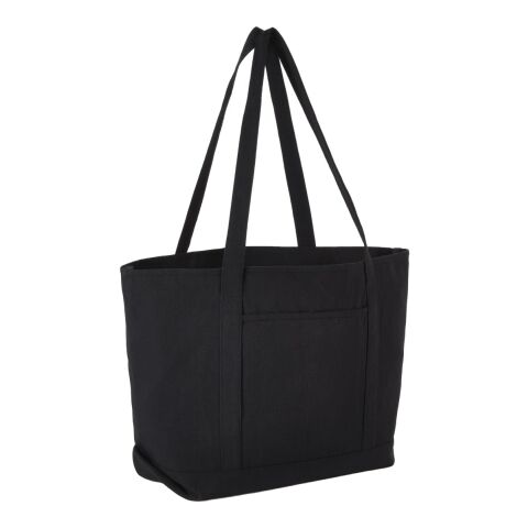 Repose 10oz Recycled Cotton Boat Tote Black | No Imprint | not available | not available