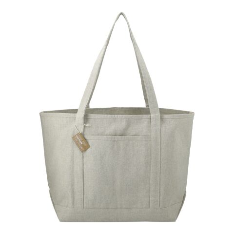Repose 10oz Recycled Cotton Boat Tote Gray | No Imprint | not available | not available