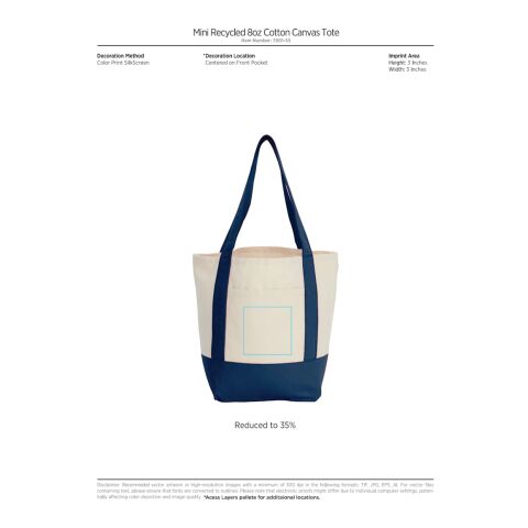 Small Recycled 8oz Cotton Tote Black | No Imprint | not available | not available