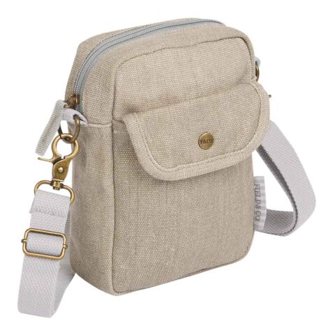Field &amp; Co Campus Cotton Crossbody Tote Light Gray | No Imprint | not available | not available
