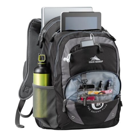 High Sierra Overtime Fly-By 17&quot; Computer Backpack Black | No Imprint | not available | not available