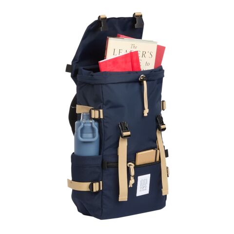 Topo Designs Recycled Rover 15" Laptop Backpack Navy | No Imprint | not available | not available