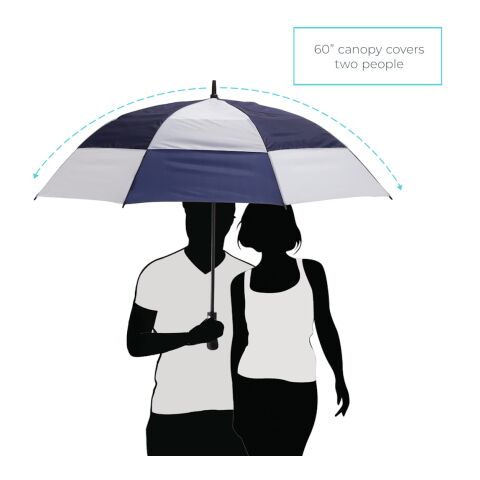 Totes 64" UV Protection Auto Open Golf Umbrella Black