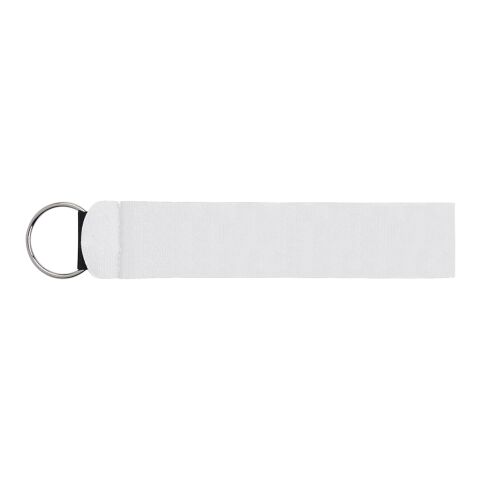 Neoprene Wristband With Key Ring White | No Imprint | not available | not available
