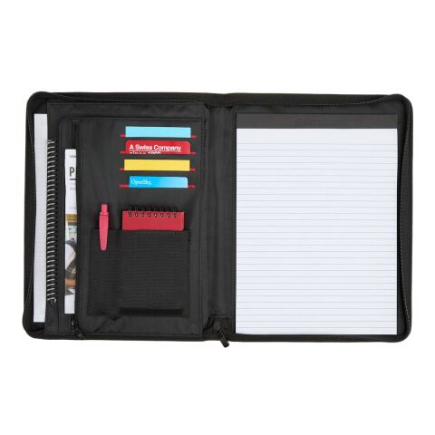 Wenger RPET Zippered Padfolio Gray | No Imprint | not available | not available