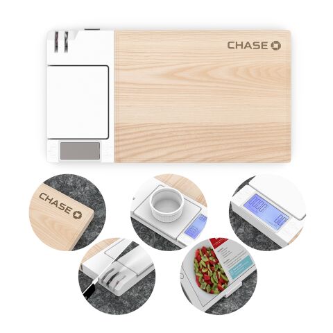 SousChef: 5-In-1 Cutting Board Brown | No Imprint