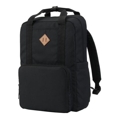 Fife Recycled 15&quot; Laptop Backpack Black | No Imprint | not available | not available