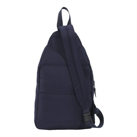 Recycled Puffer Sling Backpack Navy | No Imprint | not available | not available
