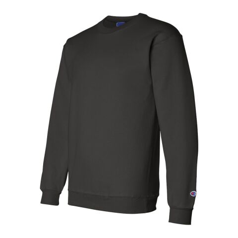 Champion Double Dry Eco Crewneck Sweatshirt Black | S | No Imprint