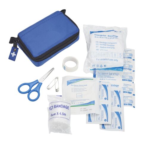 Bolt 20-Piece First Aid Kit Royal Blue | No Imprint | not available | not available