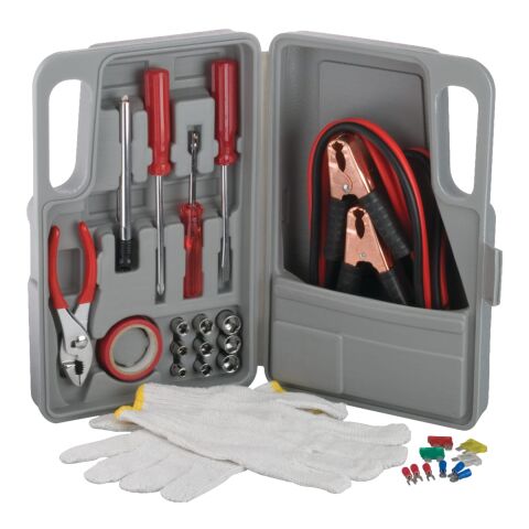 27-Piece Roadside Tool Set Gray | No Imprint | not available | not available