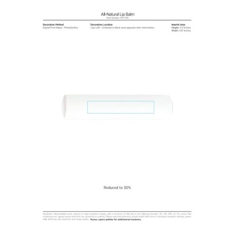 All-Natural Lip Balm Cloud | No Imprint | not available | not available