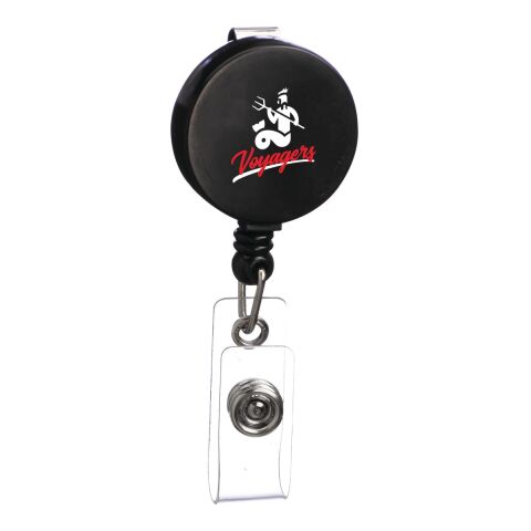 Round Badge Holder Black | No Imprint | not available