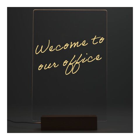 Note Brite Acrylic Dry Erase Board Clear | No Imprint | not available | not available