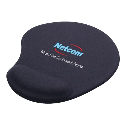 Solid Jersey Gel Mouse Pad / Wrist Rest Black | No Imprint | not available | not available