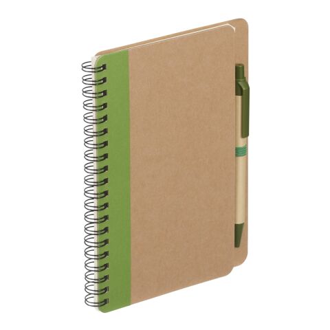 5&quot; x 7&quot; Eco Spiral Notebook with Pen Green | No Imprint | not available | not available