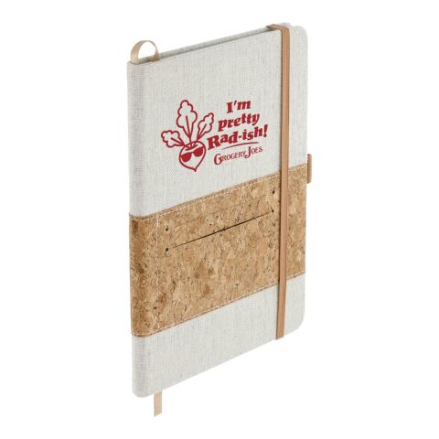5.5&quot; x 8.5&quot; FSC® Mix Recycled Cotton Cork Notebook Natural | No Imprint | not available | not available