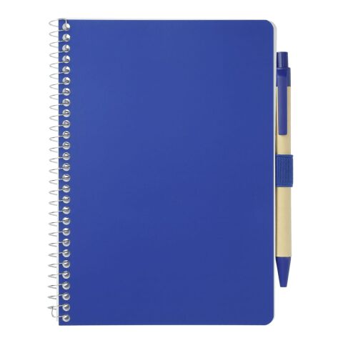 5” x 7” FSC® Mix Spiral Notebook with Pen Blue | No Imprint | not available | not available