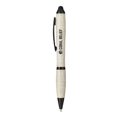 Nash Wheat Straw Ballpoint Stylus Pen Light Yellow | No Imprint | not available | not available
