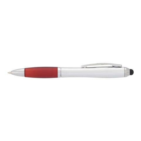 Nash Ballpoint Pen-Stylus Silver-Red Trim