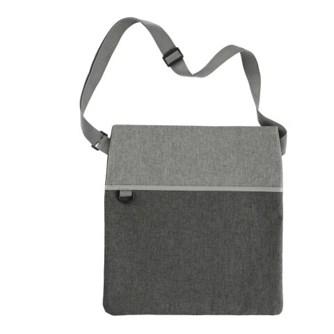 Double Heather RPET Crossbody Tote Standard | Graphite | No Imprint | not available | not available