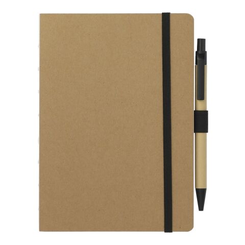 5&quot; x 7&quot; FSC Recycled Notebook and Pen Set Natural | No Imprint | not available | not available