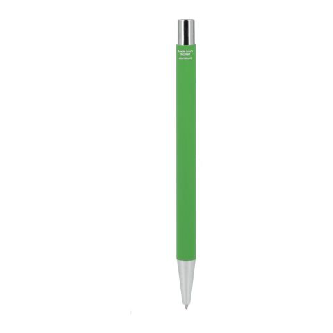 Maxi Recycled Aluminum Soft Touch Gel Pen Green