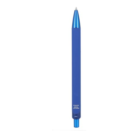 Metallic Recycled Aluminum Soft Touch Gel Pen Standard | Royal Blue | No Imprint | not available | not available