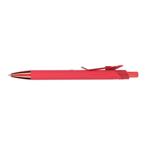 Metallic Recycled Aluminum Soft Touch Gel Pen Standard | Red | No Imprint | not available | not available