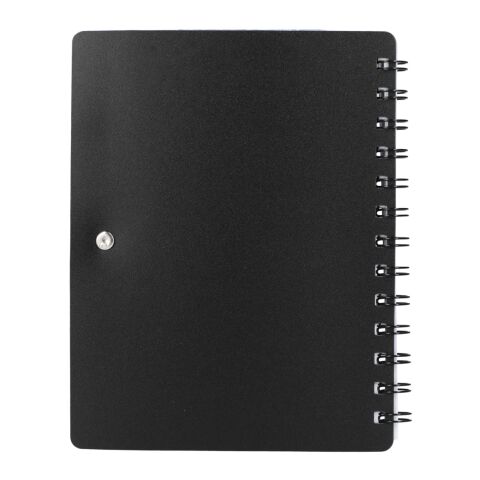 5&quot; x 7&quot; Recycled Pace Spiral Notebook w Pen Black | No Imprint | not available | not available