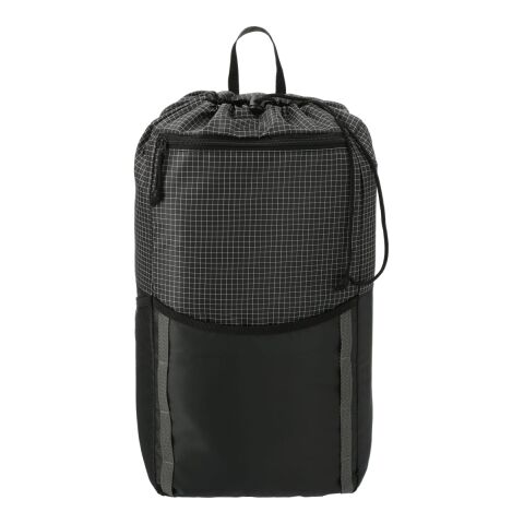 Grid 14L Drawstring Backpack Black | No Imprint | not available | not available